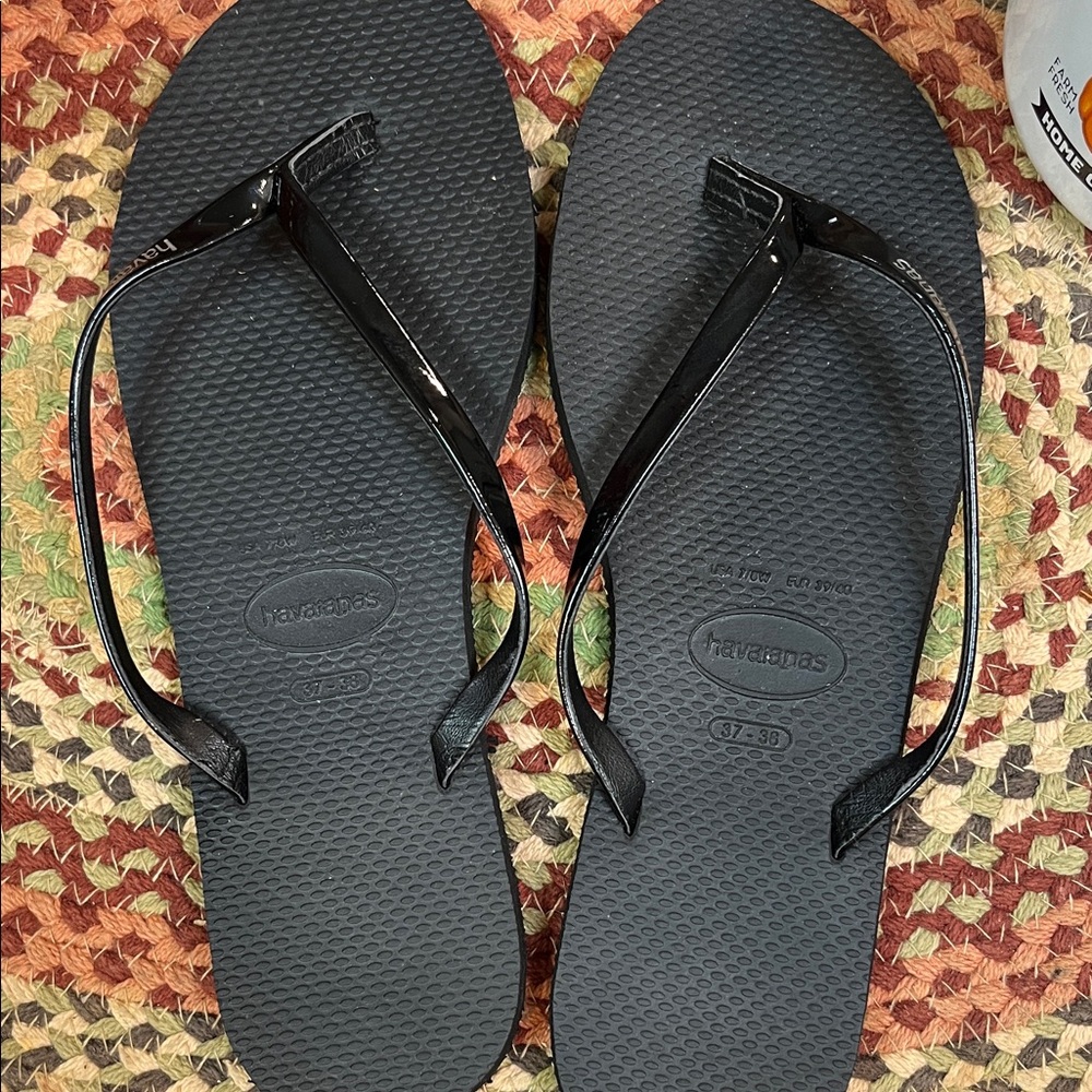 Havaianas Women's Classic Black Sandals